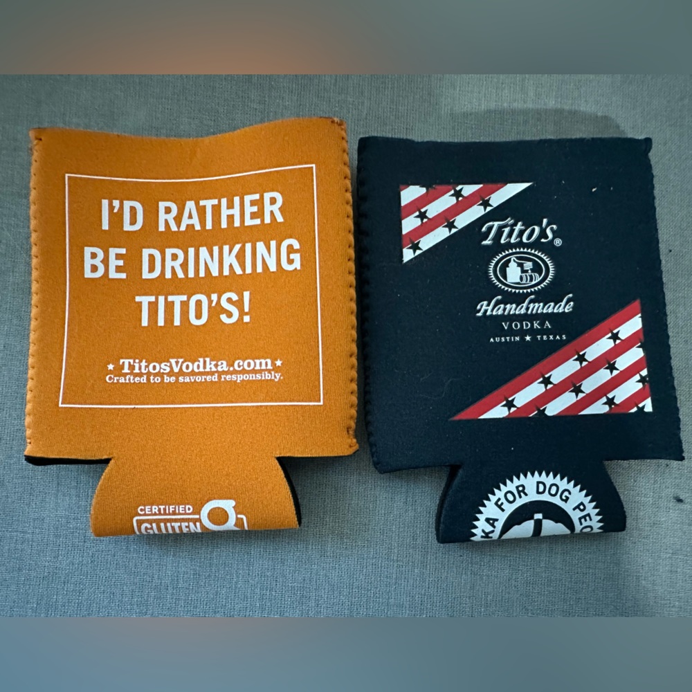 Tito’s Vodka can coolers
